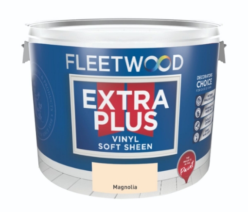 Picture of Fleetwood 10L Extra Plus Sheen Magnolia