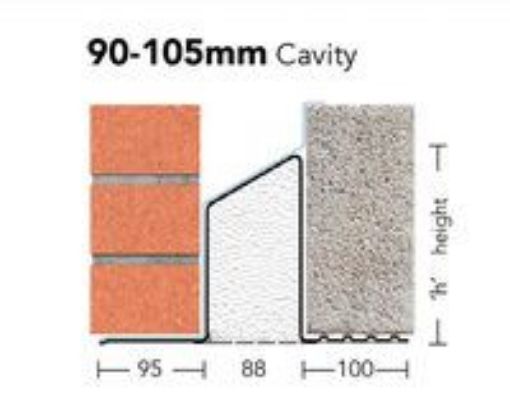 Picture of Keystone Lintel Standard S/K-90 1500mm (For Cavity Widths 90-105mm)