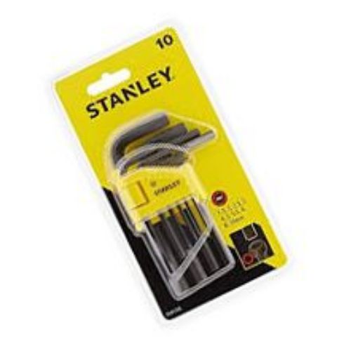 Picture of Stanley Hexagon Key Set, 10 Piece (1.5-10mm)