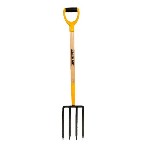 Picture of True Temper Digging Fork Wood Handle D Grip 