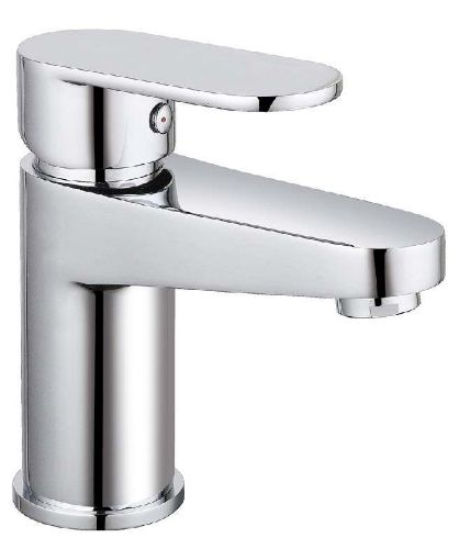 Picture of Norfolk Cloakroom Eco Flow Basin Mixer c/w Mushroom Waste