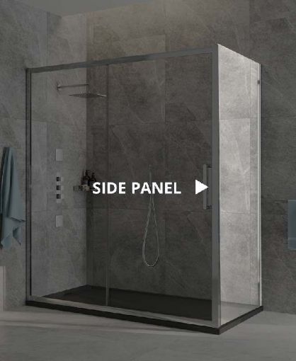 Picture of Aspect 8mm Framed Side Panel 900mm x 2000mm