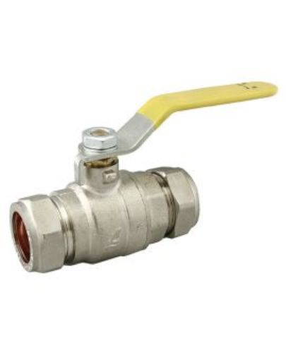 Picture of Copper Lever Valve Gas 1/2"