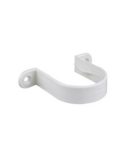 Picture of Waste Pipe Brackets  White 32mm 1 1/4"