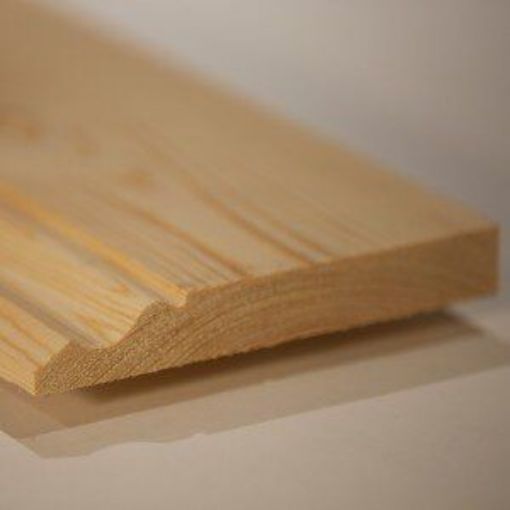 Picture of White Deal Ogee Architrave 75mm x 22mm x 4.5m (15' 3x1)
