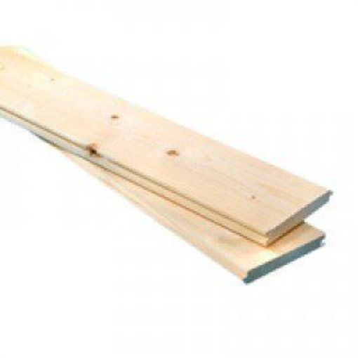 Picture of White Deal T&G Flooring 150mm x 22mm x 4.8mtr (16' 6 x 1)