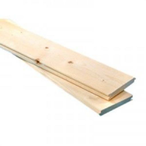 Picture of White Deal T&G Flooring 150mm x 22mm x 5.4m (18' 6x1)