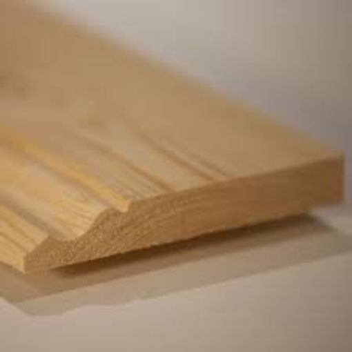 Picture of White Deal Torus Skirting 175mm x 22mm x 4.8m (16' 7x1)