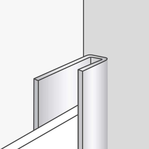 Picture of Dumawall Aluminium Finishing Trim 2.6M