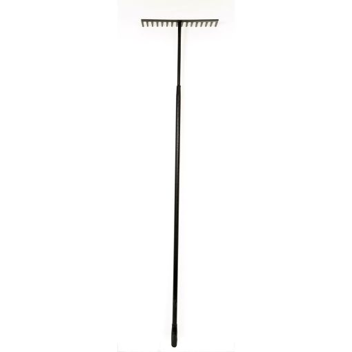 Picture of True Temper Darby Tarmacadam Rake 16 Tooth 1.7Mtr Steel Handle