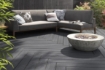 Picture of Deckro 3D Wood Effect Wpc Composite Hollow Decking Board Grey 146mm x 25mm x 3.6M (0.5256m2)
