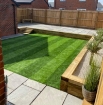Picture of Pressure Treated Railway Sleepers Brown - 100mm x 200mm x 2.4m