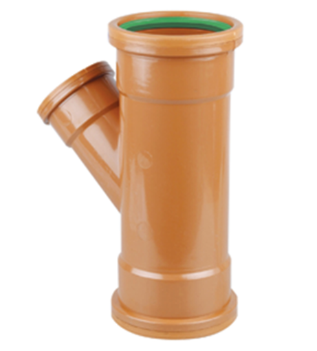 Picture of Sewer Tee Piece 3 Collar 160mm x 110mm (6" x 4") D6007(4)