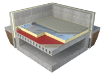 Picture of Xtratherm (Unilin) Thin-R Underfloor 2400mm x 1200mm x 60mm