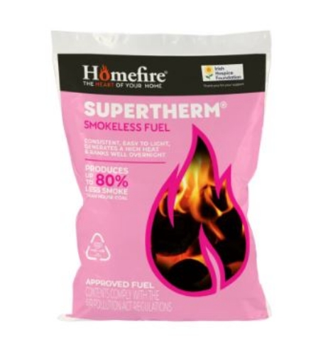 Picture of Homefire Supertherm Smokeless Coal 20Kg, EPA Registration No. F0034-01