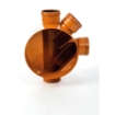 Picture of Wavin (WAJ 7) Base Right 90° & 45° Junction 110mm Plus Adj Top/Frame