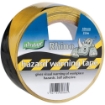 Picture of Rhino Black & Yellow Hazard Tape 50mm x 33mtr