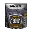 Picture of Ronseal Ultimate Protection Deck Stain Dark Oak 2.5Ltr 