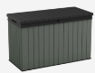 Picture of Keter Darwin 662L Evotech Wood Effect Garden Storage Box - Green