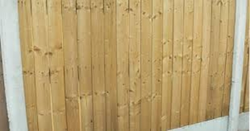 Picture of Closed Cottage Fence Panel 6 x 5 Green Pressure Treated