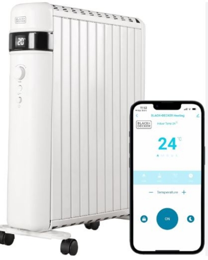 Picture of Black & Decker Smart Oil Free Radiator - 2.5KW