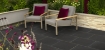 Picture of Kilsaran Classic Paving Flags 400 x 400 x 40mm Charcoal