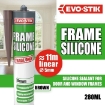 Picture of Bostik Evo-Stik Silicone Frame Sealant Brown  Cartridge