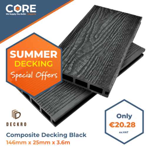 Deckro Composite Decking Black Offer Summer 2026 