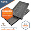 Deckro Composite Decking Grey 12 x 12 Offer Summer 2026 