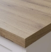 Picture of B&G 38mm Worktop Quebec Oak 3M Square Edge Profile