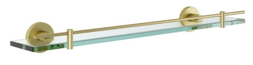 Picture of Malmo Gold Glass Shelf 