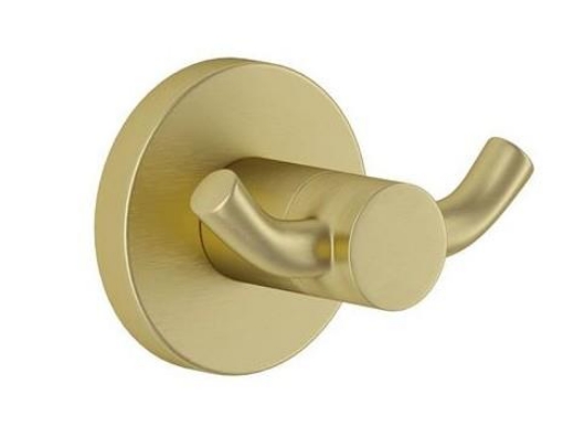 Picture of Malmo Gold Robe Hook Brushed 