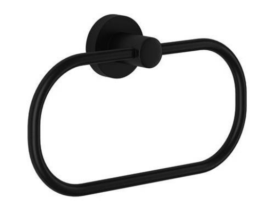 Picture of Malmo Black Towel Ring 