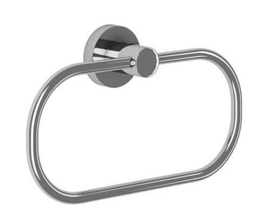 Picture of Malmo Chrome Towel Ring Chrome 