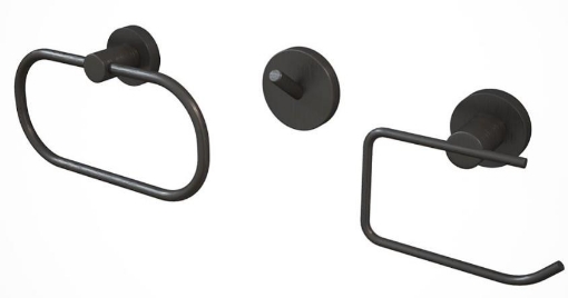 Picture of Kosmos Graphite 3 Pce Set (Hook, Roll & Ring)