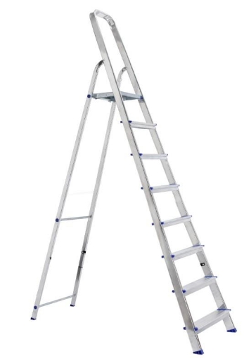 Picture of Safeline 8 Step A Frame Aluminium Ladder