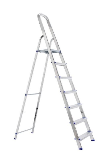 Picture of Safeline 7 Step A Frame Aluminium Ladder