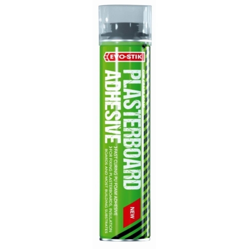 Picture of Bostik Evo-Stik Plasterboard Adhesive Foam Gun Grade 750ml