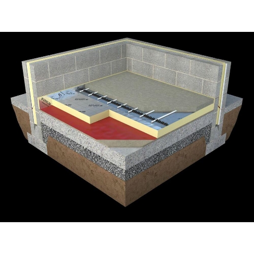 Picture of Unilin XT Polyiso Pitched Roof Underfloor 2400mm x 1200mm x 50mm