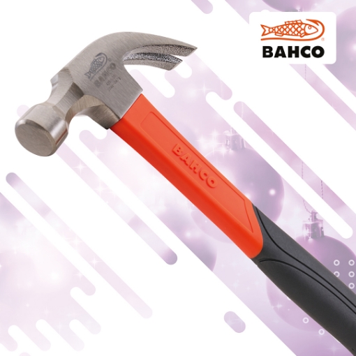 Picture of Bahco 567g (20oz) Fibreglass Claw Hammer
