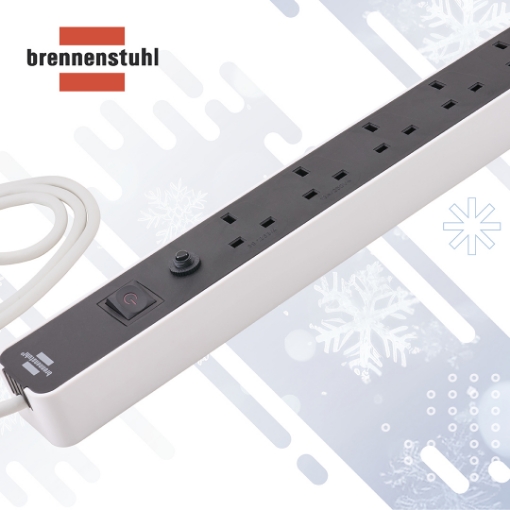 Picture of Brennenstuhl 1.5m Trailing Lead (5 Gang)