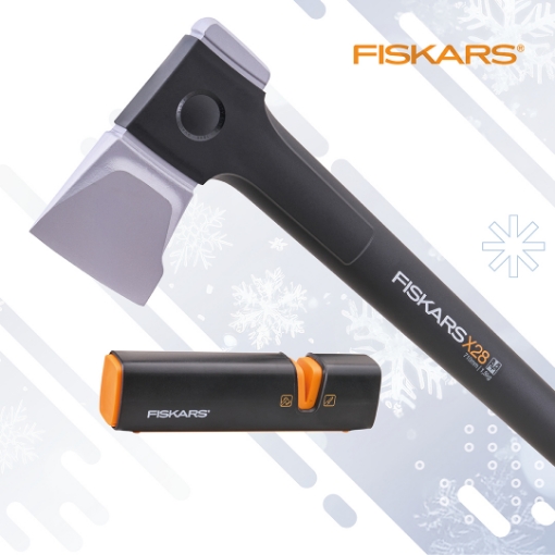Picture of Fiskars Splitting Axe and Sharpener
