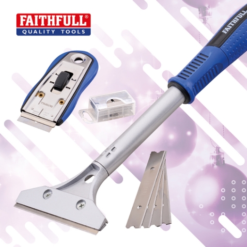 Picture of Faithfull Scraper Combi Pack