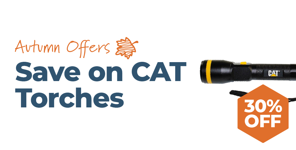 CORE's Autumn Sale - CAT Torches